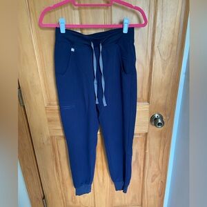 FIGS Women’s Navy Zamora Jogger Scrub Pants XS Petite